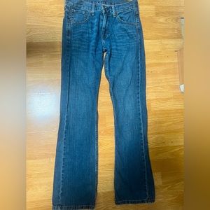 Levi’s 527 W29 L32. Fits like a size 4 very cute and in excellent condition